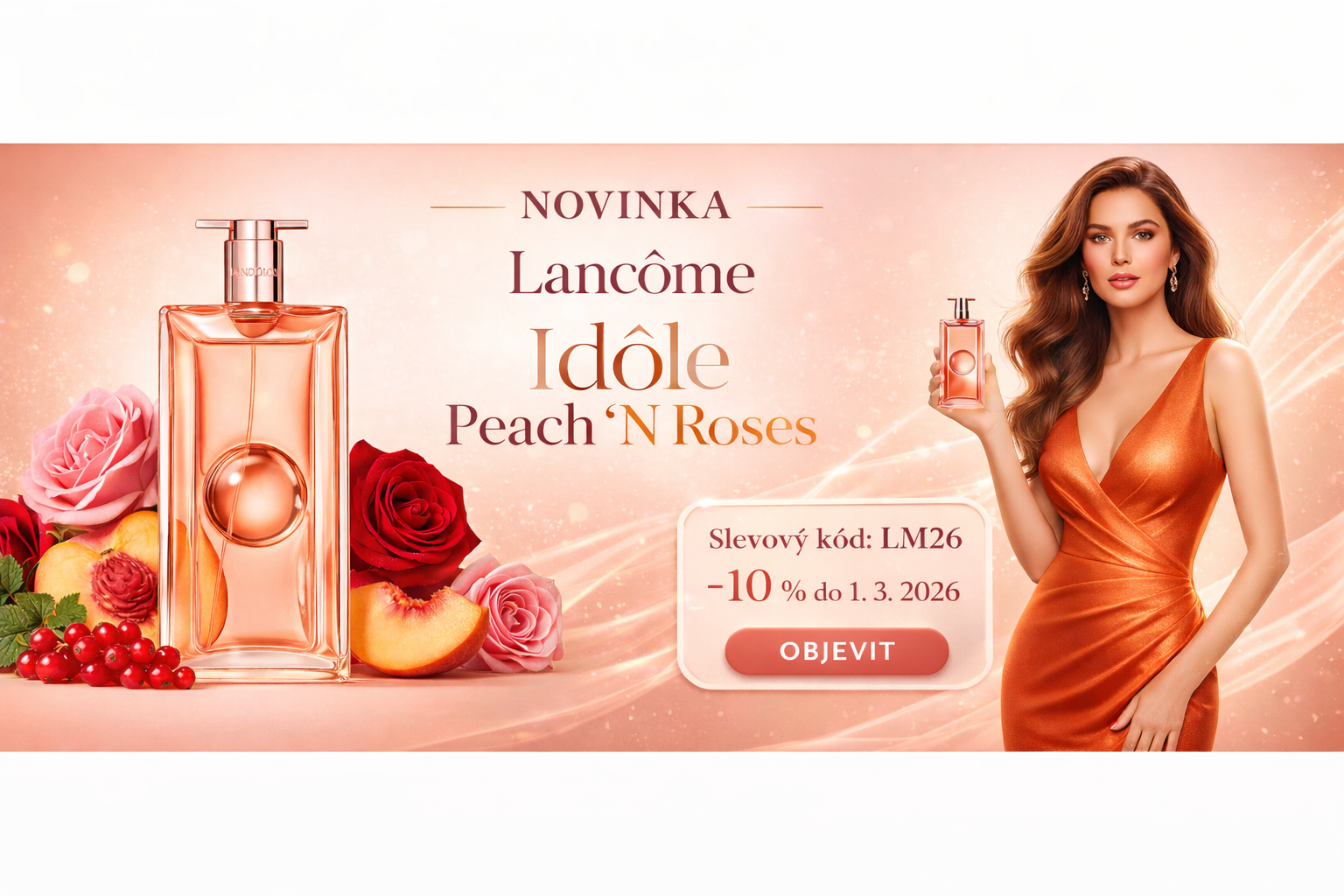 Lancôme Idôle Peach 'N Roses