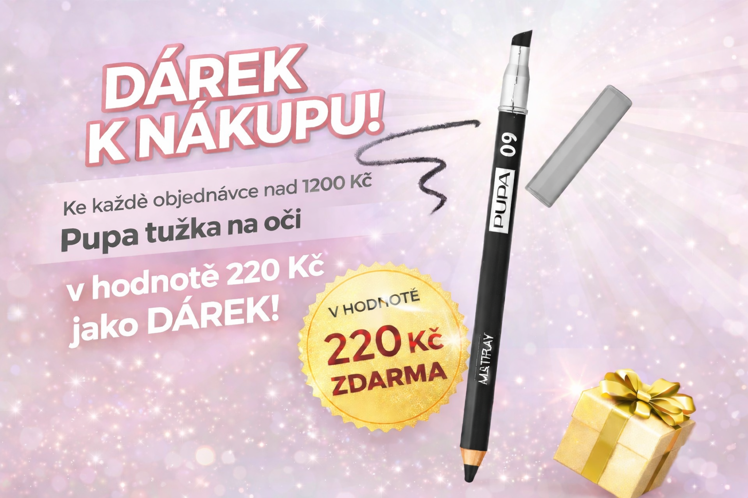 Dárek k objednávce zdarma