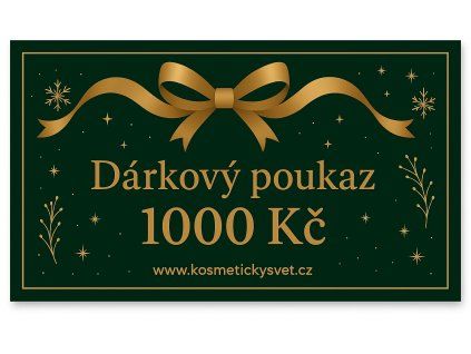 dárkový poukaz 1000