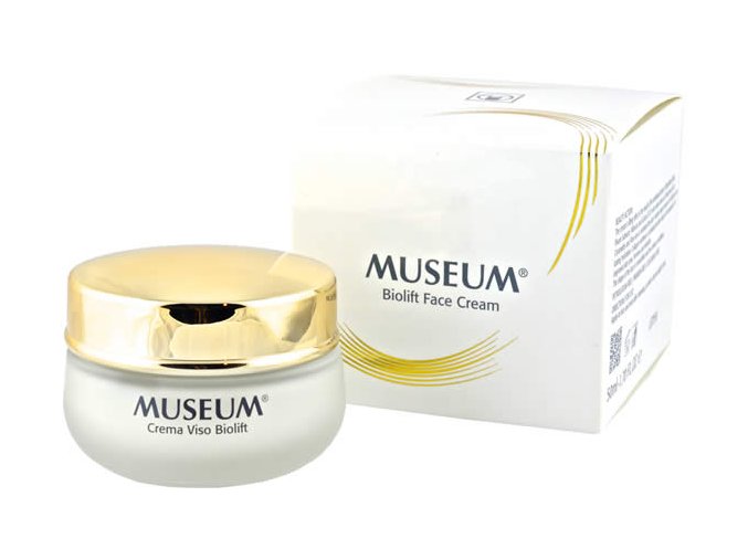 Bioliftingový krém na obličej z extra panenského olivového oleje Museum  50 ml