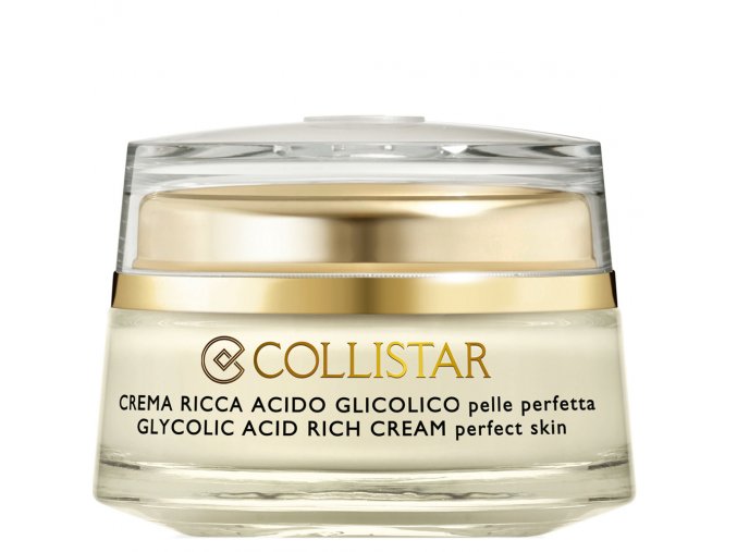 Collistar Pure Actives Glycolic Acid Rich Cream 50 ml  Krém s kyselinou glykolikovou