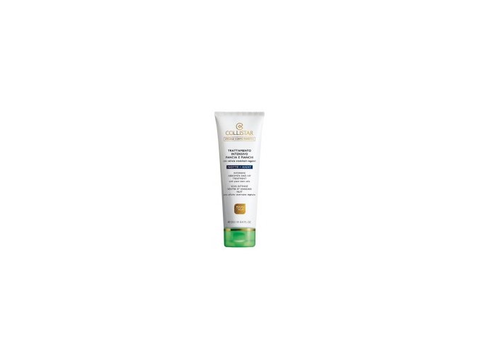 Collistar Night Intensive Abdomen And Hip Treatment 250 ml  INTENZIVNÍ NOČNÍ PÉČE PRO BŘÍŠKO A BOKY S ROSTLINNÝMI KMENOVÝMI BUŇKAMI