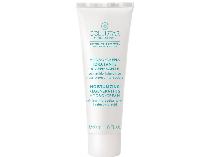 Collistar Professional Moistutizing Regenerating Hydro Cream Hydratační a regenerační hydro krém s kyselinou hyaluronovou  50 ml