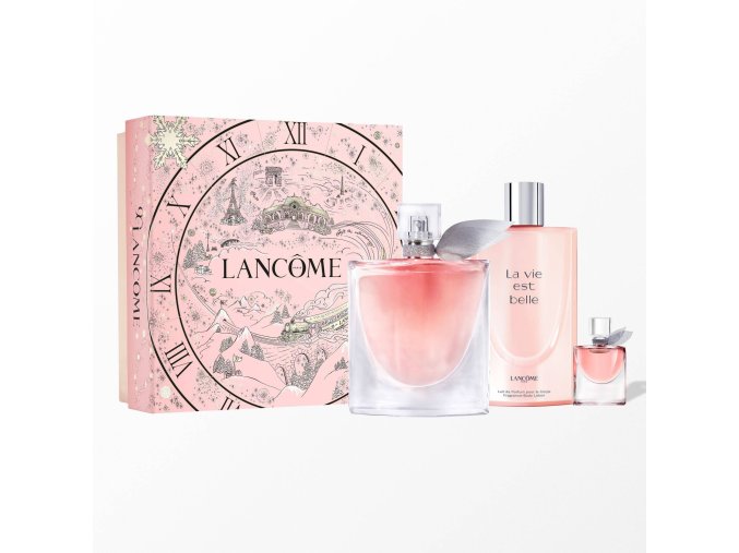 Lancome La Vie Est Belle Dárková sada parfémovaná voda dámská 100 ml + edp 4 ml + tělové mléko 200 ml  rok 2025