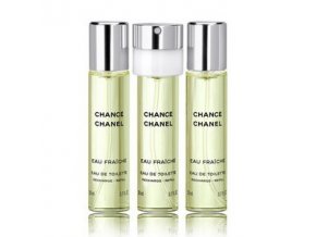 Chanel Chance Eau Fraiche toaletní voda dámská 3 x 20 ml náplně