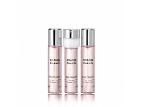 Chanel Chance Eau Tendre toaletní voda dámská 3 x 20 ml náplně  + vzorek CHANEL k objednávce zdarma