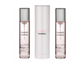 Chanel Chance Eau Tendre toaletní voda dámská 3 x 20 ml plnitelný komplet twist set  + vzorek CHANEL k objednávce zdarma