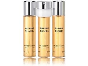 Chanel Chance toaletní voda dámská 3 x 20 ml náplně