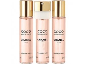 Chanel Coco Mademoiselle parfémovaná voda dámská 3x20 ml náplň  + vzorek Chanel k objednávce zdarma