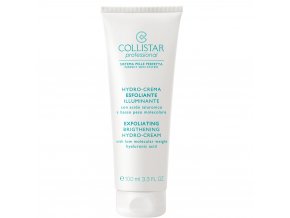 Collistar Professional Exfoliating Brightening Hydro Cream Exfoliační a rozjasňující hydro krém s kyselinou hyaluronovou  100 ml