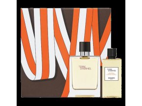 Hermes Terre D' Hermes Dárková sada toaletní voda pánská EDT  100 ml + Sprchový gel 80 ml