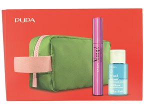 Pupa sada řasenka Mascara Vamp! Lash Extender 14 ml + Odličovač Wand Eraser 50 ml + kabelka  rok 2024