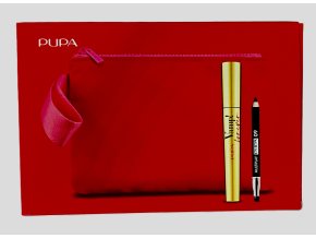 Pupa sada řasenka Mascara Vamp! Forever 9 ml + Tužka na oči pro trojí použití Multiplay 0,8g + kosmetická taštička  rok 2024