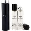 Chanel Bleu De Chanel parfémovaná voda pánská EDP  3x20 ml plnitelný twist set + vzorek CHANEL k objednávce zdarma