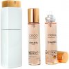 Chanel Coco Mademoiselle parfémovaná voda dámská EDP  3 x 20 ml plnitelný twist set + vzorek CHANEL k objednávce zdarma