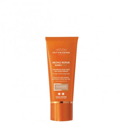 esthederm bronz repair sunkissed normal or strong sun tonovaci protivraskovy krem normal