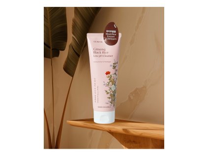 glamfox ginseng black rice low ph cleanser 230 ml