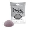 Konjac sponge natural black MZ16 500x500