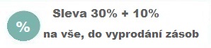 Sleva 30+10% na vše