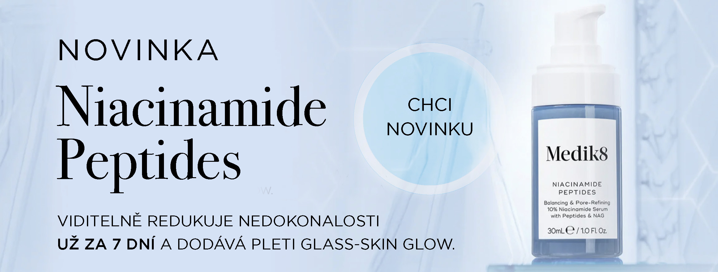 Niacin Peptide novinka Medik8