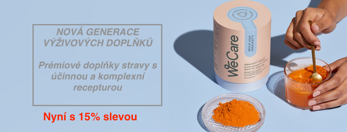 Wecare 15% sleva