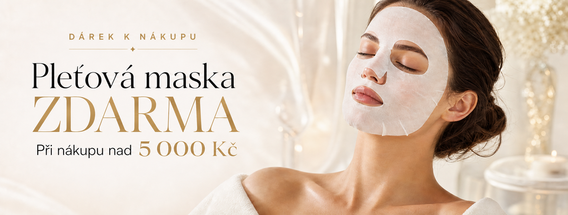 Pleťová maska zdarma nad 5000 Kč