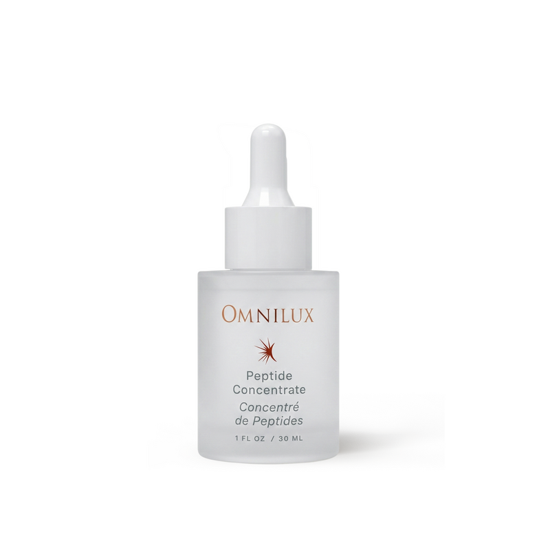 Omnilux Peptide Concentrate jako následná péče po LED terapii