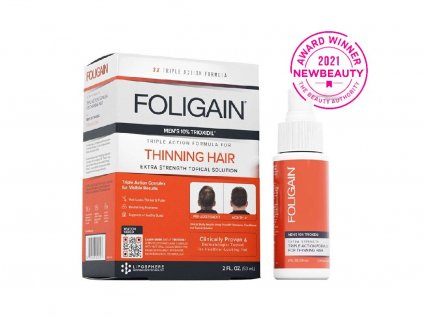 Foligain Triple Action sérum proti padání vlasů s 10% trioxidilem pro muže