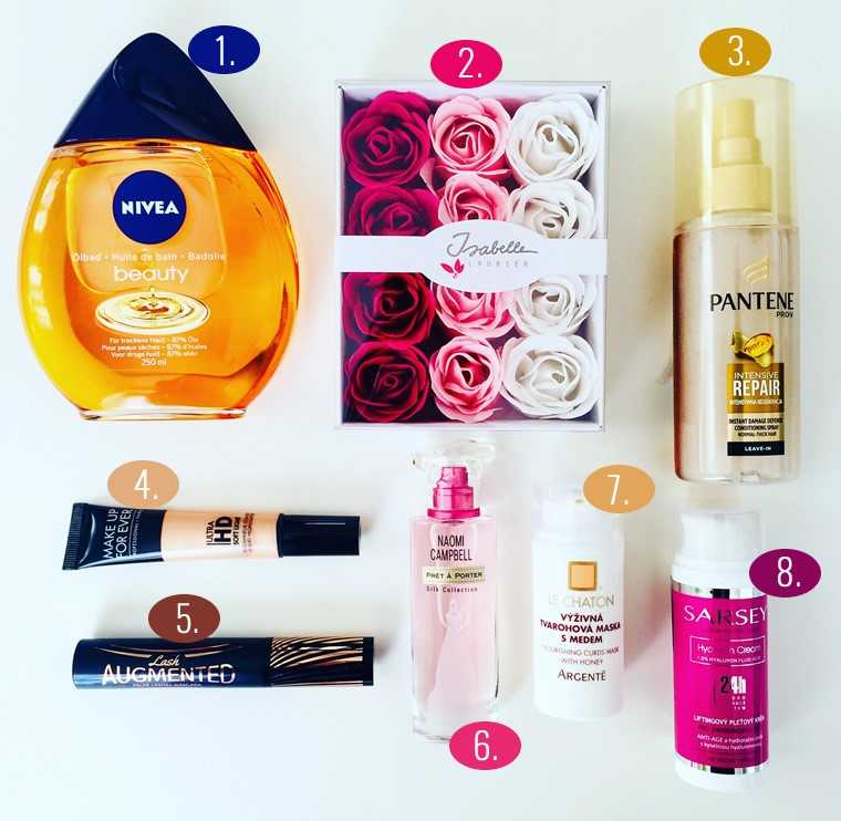 Kosmetické produkty doporučené redaktorkou Markétou
