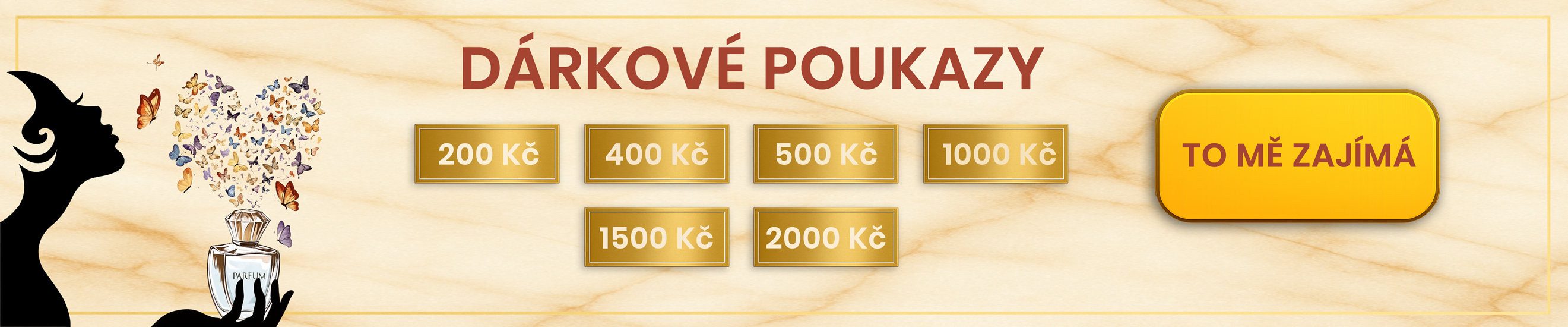 Dárkové poukazy | Kosmetika Eva