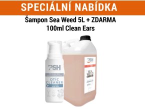 Šampon Mořské Řasy 5L + ZDARMA 100ml Clean Ears