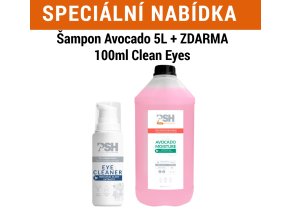 Šampon Hydratační Avocado ( Yorky )  5L + ZDARMA 100ml Clean Eyes