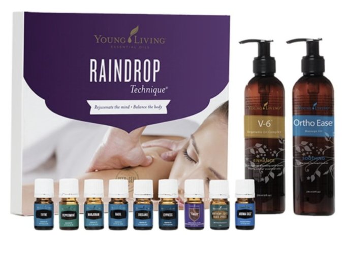 Raindrop technika   -  rituál s esenciálními oleji     (120 - 150 minut)