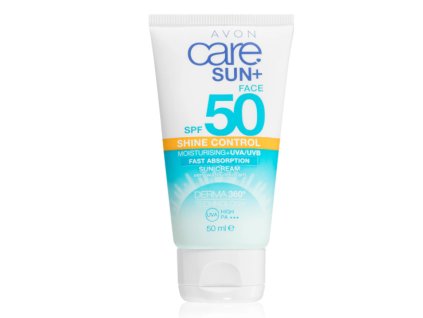 Avon Care Sun matující pleťový ochranný krém na opalování 50ml