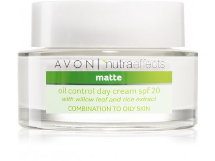 avon nutra effects matte matujici denni krem spf 20