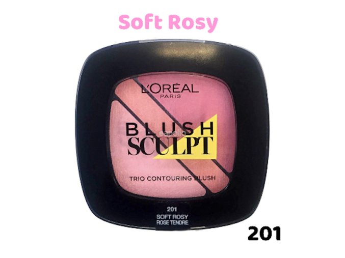 loreal blush sculpt odstín č.201