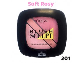 loreal blush sculpt odstín č.201