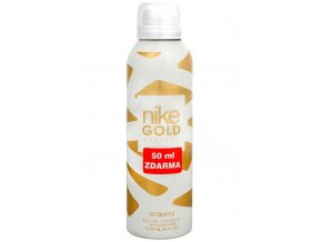 nike gold  woman deo 200 ml