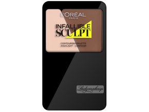 45676 800 L Or al INFALLIBLE SCULPT CONTOURING PALETTE Paleta do konturowania twarzy 1