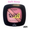 loreal blush sculpt odstín č.201