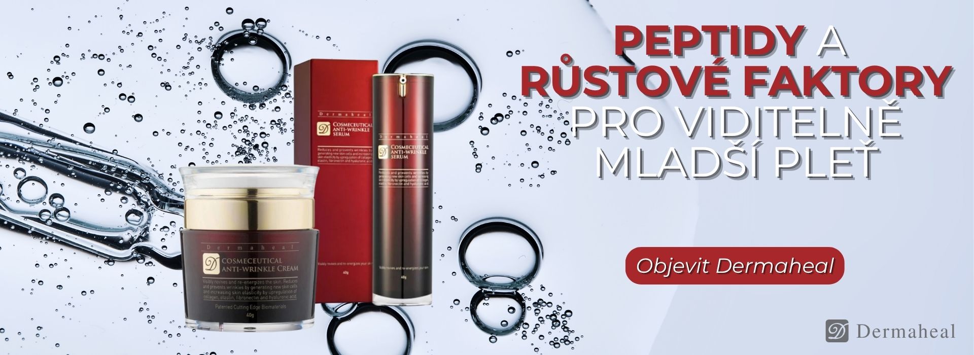 Peptidy a růstové faktory pro mladší pleť | Kosmetikomat