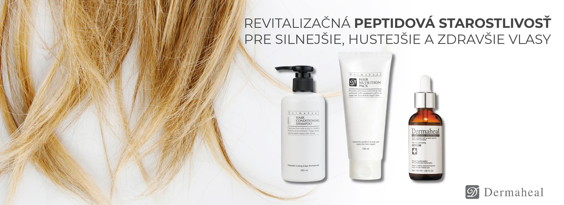 Revitalizačná peptidová starostlivosť Dermaheal | Kosmetikomat