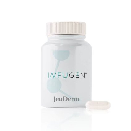 JeuDérm Expert - INFUGEN 90 capsules  Doplněk stravy s obsahem kolagenových peptidů 90 kapslí