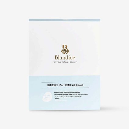 Blandice 4 ks Hydrogel Hyaluronic Acid Mask 40 x 30 ml