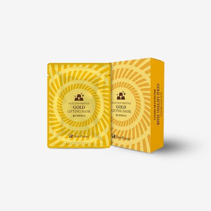Skin Planet 10 ks Selection Prestige Mask GOLD LIFTING mask 10x 25 g