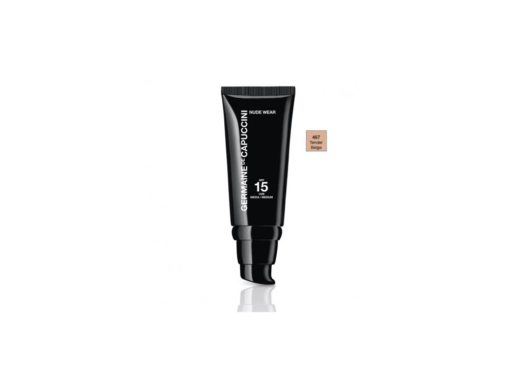 Make up NUDE WEAR  467 TENDER BEIGE- Germaine de Capuccini - 30 ml