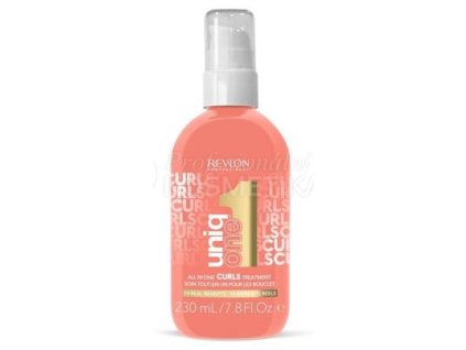 Bezoplachová péče pro KUDRNATÉ a VLNITÉ vlasy - UNIQ ONE- Revlon Professional - 230ml
