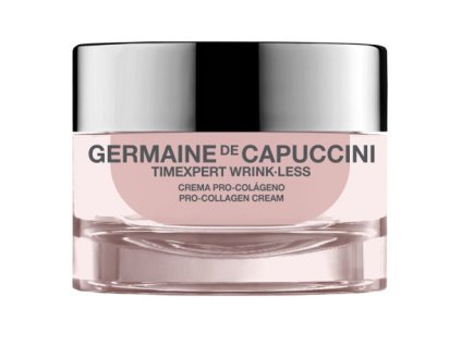 Kolagenový pleťový krém proti vráskám s vyváženou texturou - Timexpert Wrink less - Germaine de Capuccini - 50 ml  Kolagenový protivráskový krém s vyváženou texturou