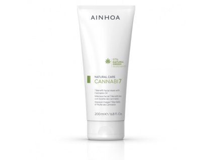 Pleťová maska 7 benefitů s konopným olejem-Cannabi7-Ainhoa-200ml