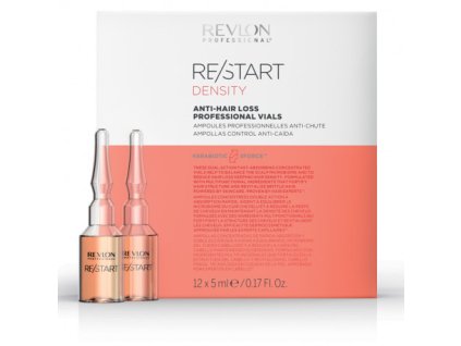 restart density anti hair loss professional vials